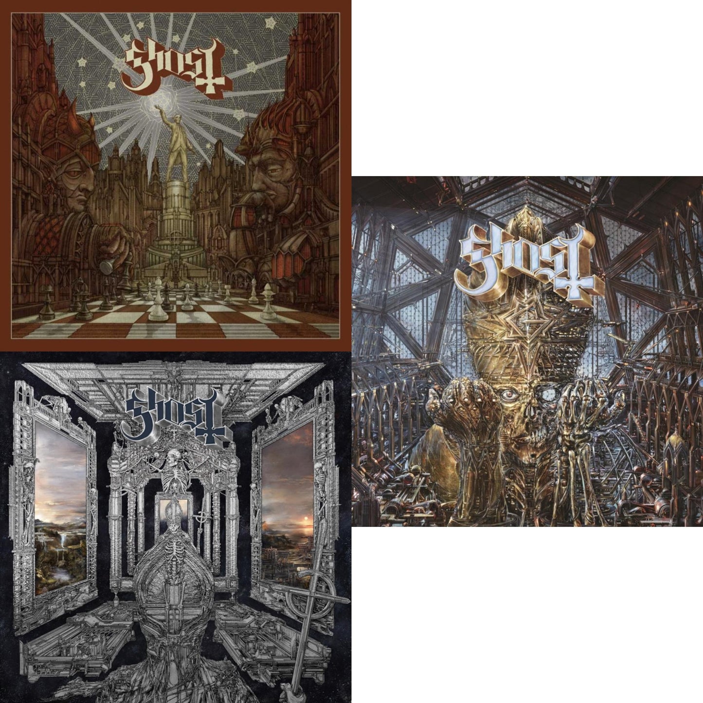 Ghost - Popestar & Impera & Skeleta - CD Bundle