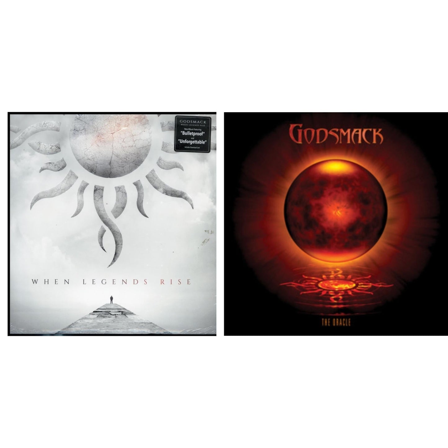 Godsmack - When Legends Rise & Oracle - LP Vinyl Bundle