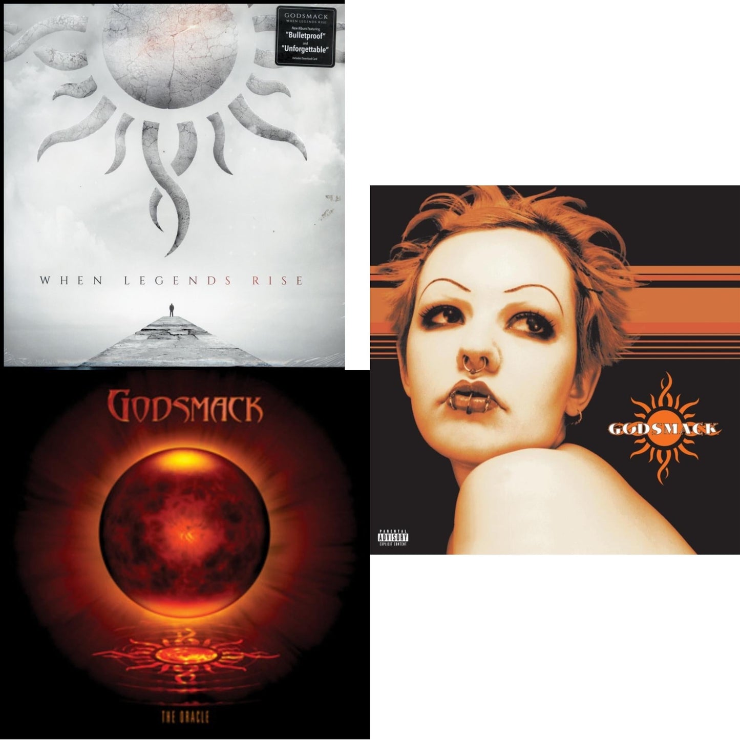 Godsmack - When Legends Rise & Oracle & Godsmack (2LP)