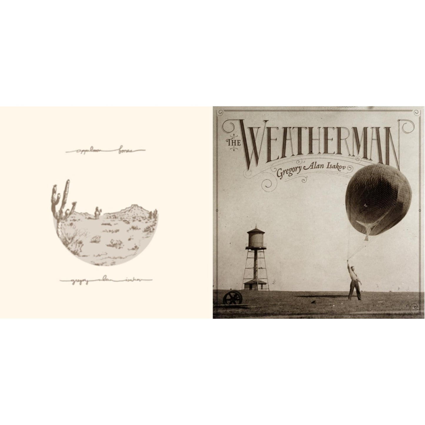 Gregory Alan Isakov - Appaloosa Bones (Brown LP Vinyl) & Weatherman