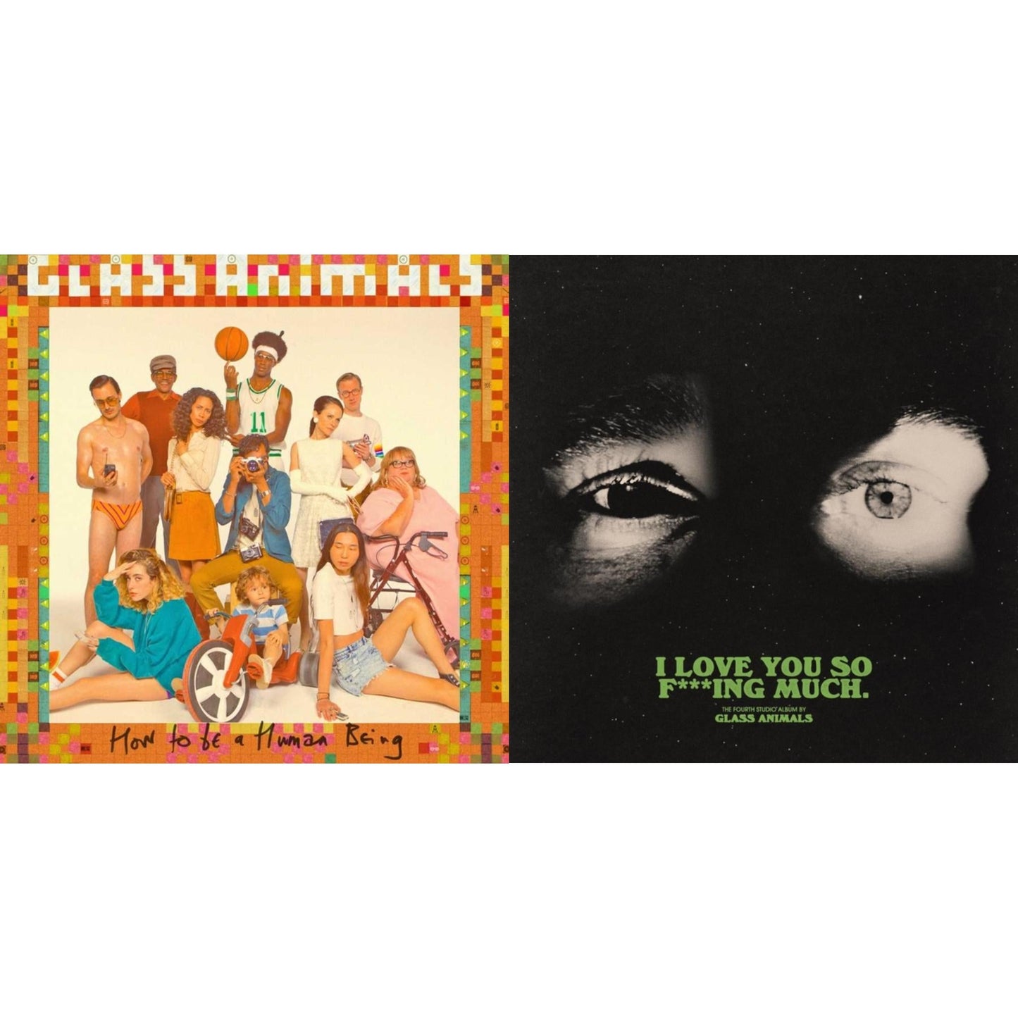 Glass Animals - I Love You So F***Ing Much (X) & How To Be A Human Being - CD Bundle