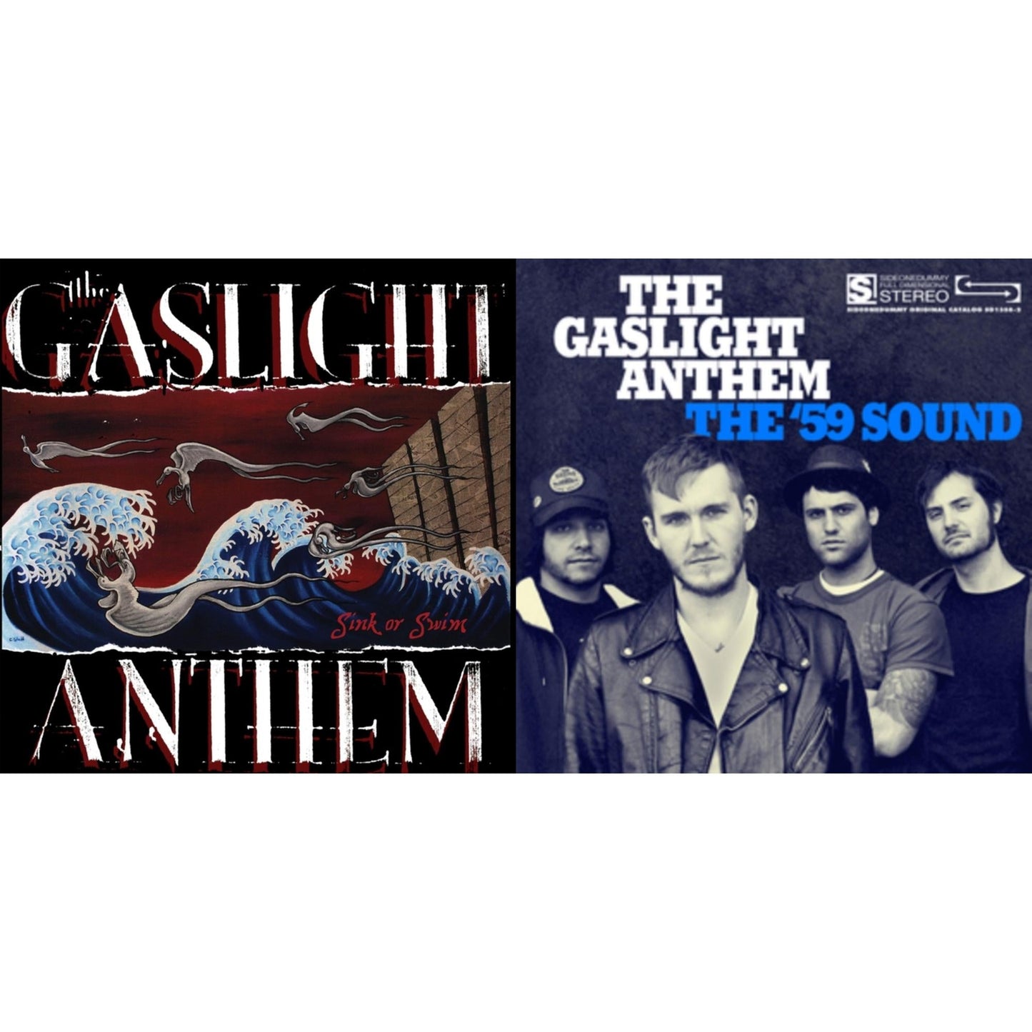 Gaslight Anthem - Sink Or Swim & 59 Sound - LP Vinyl Bundle
