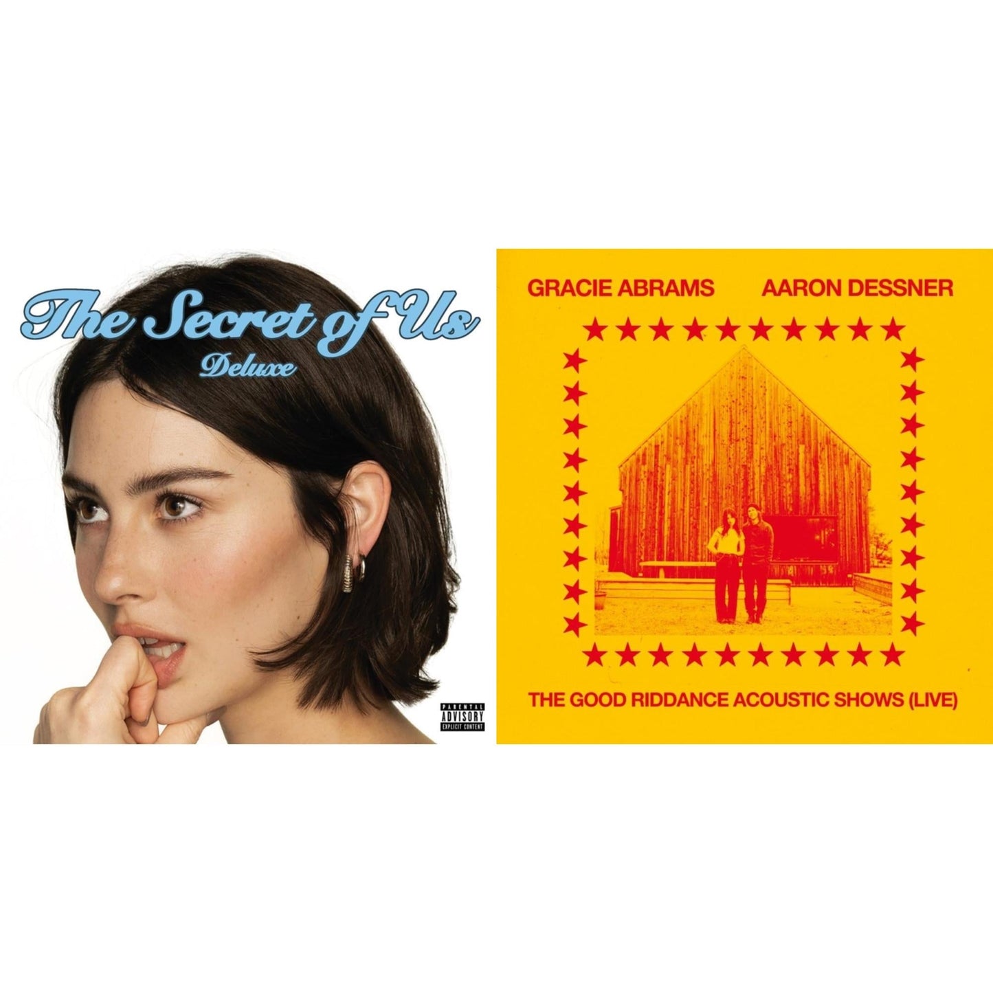 Gracie Abrams - Good Riddance Acoustic Shows (Live) (Magenta LP Vinyl) & Secret Of Us (Deluxe/Transparent Moonlight Vinyl/2LP)