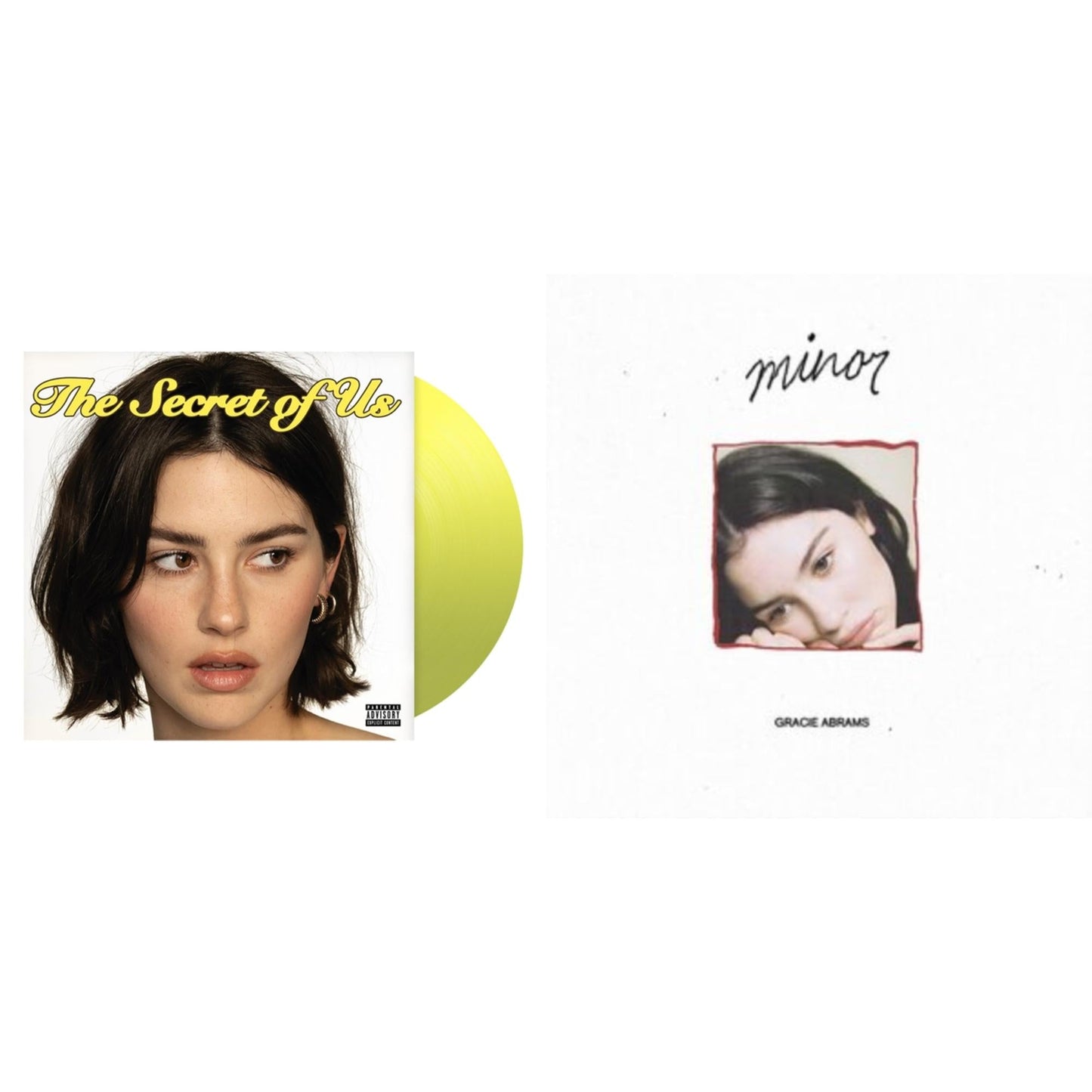 Gracie Abrams - Secret Of Us (X) (Yellow LP Vinyl) & Minor - Ep