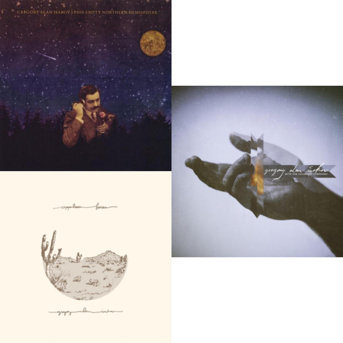 Gregory Alan Isakov - With The Colorado Symphony & This Empty Northern Hemisphere & Appaloosa Bones (Brown LP Vinyl)