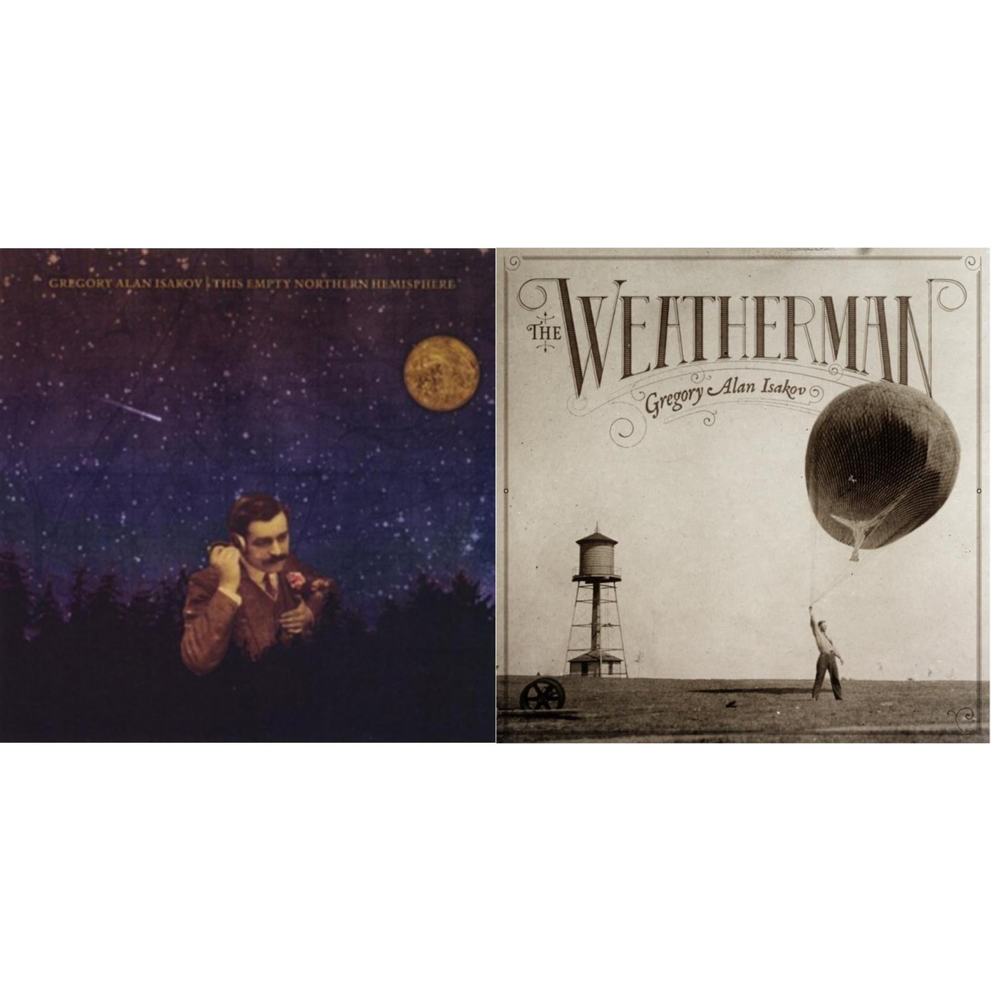 Gregory Alan Isakov - This Empty Northern Hemisphere & Weatherman - LP Vinyl Bundle