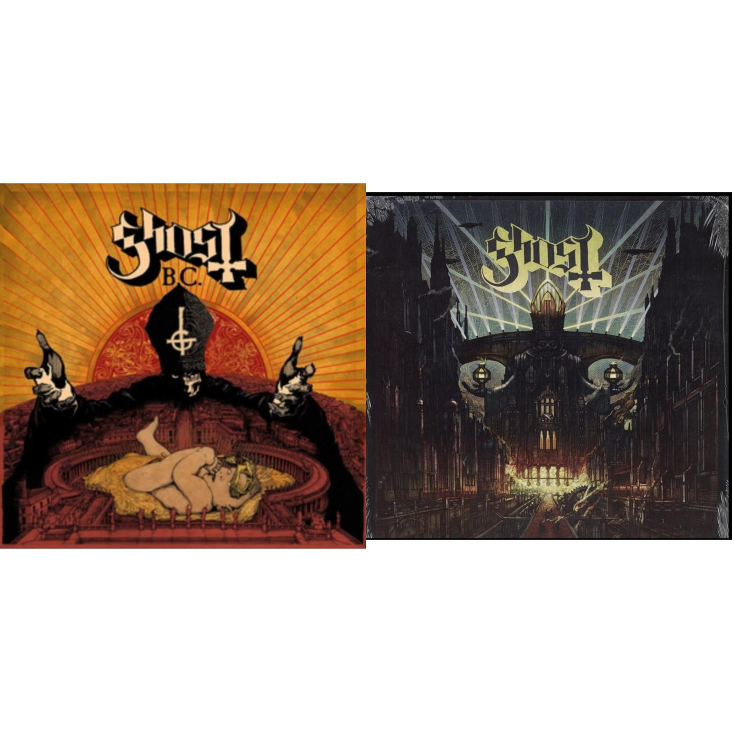 Ghost B.C. - Infestissumam & Meliora - LP Vinyl Bundle