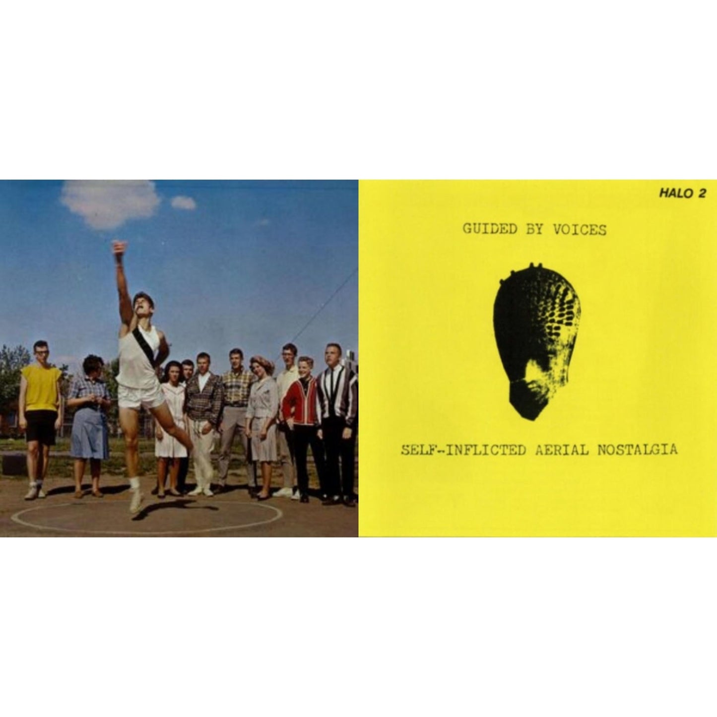 Guided By Voices - Self-Inflicted Aerial Nostalgia (Clear Yellow LP Vinyl) & Nowhere To Go But Up