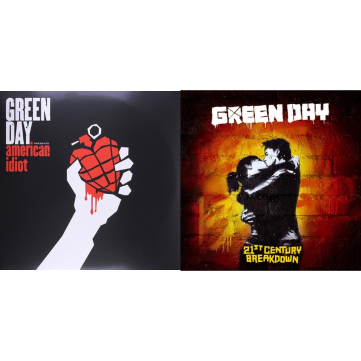 Green Day - American Idiot & 21St Century Breakdown - LP Vinyl Bundle