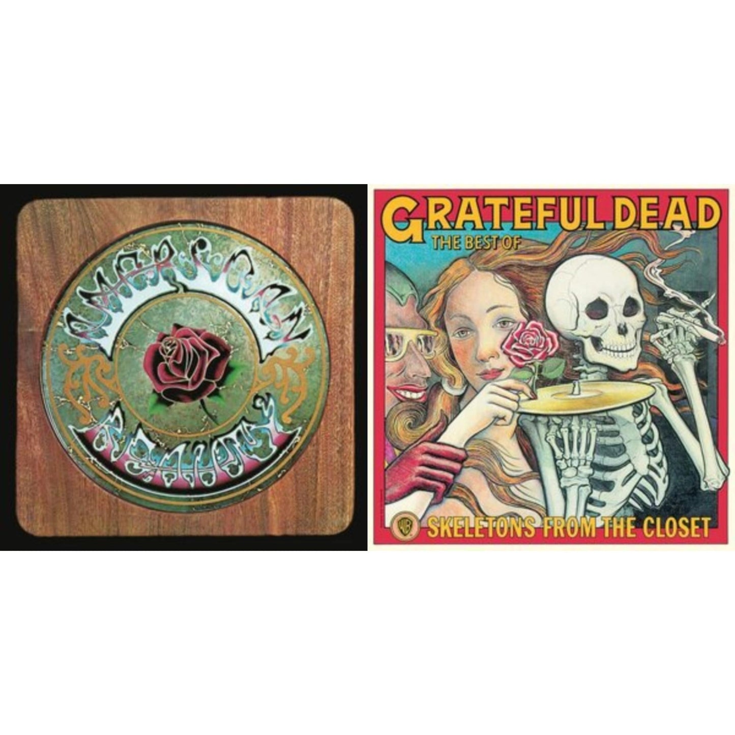 Grateful Dead - American Beauty & Skeletons From The Closet: The Best Of Grateful Dead - LP Vinyl Bundle