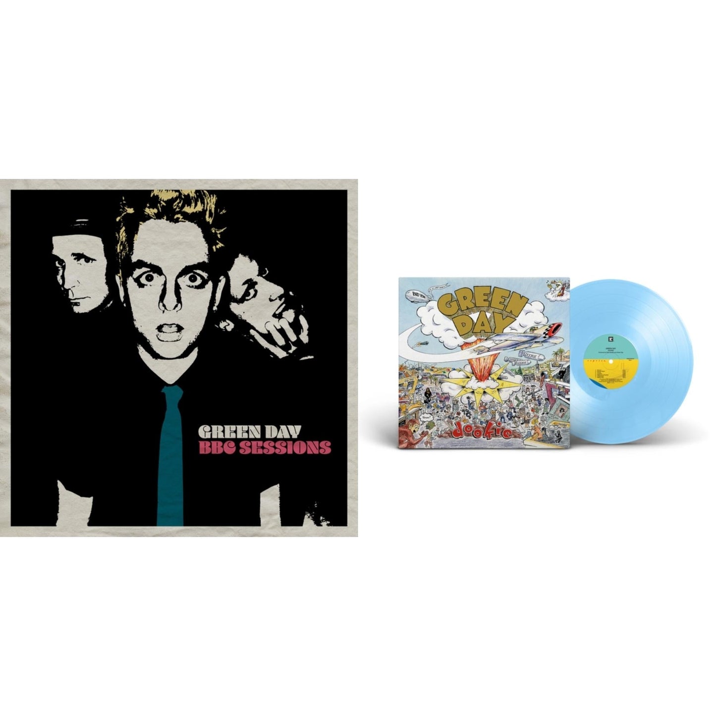 Green Day - Dookie (X) (Baby Blue LP Vinyl) & Bbc Sessions (X) (2LP)