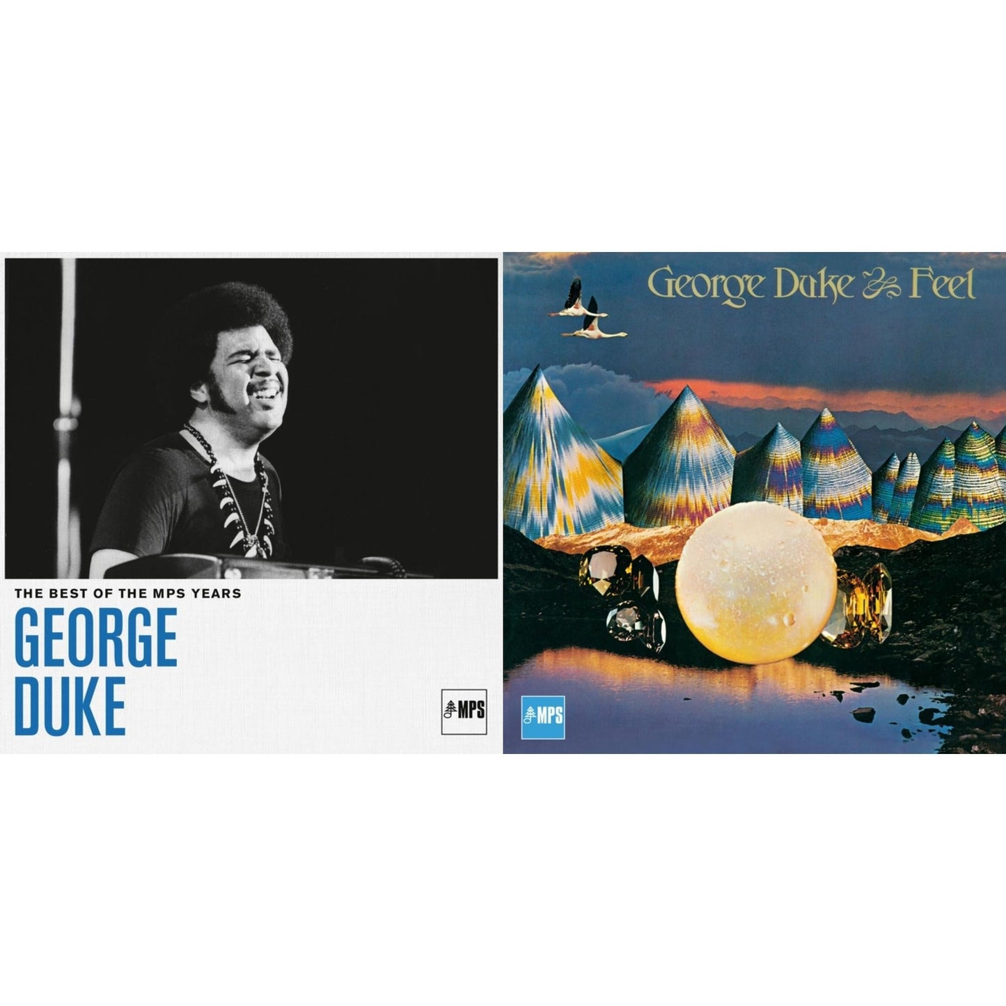 George Duke - Feel (180G/Import) & Best Of Mps Years (2LP)