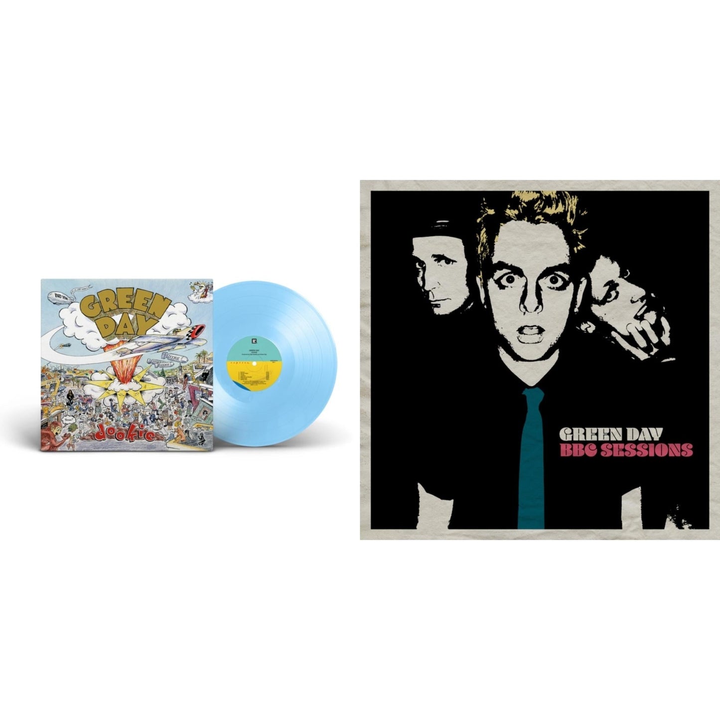 Green Day - Dookie (X) (Baby Blue LP Vinyl) & Bbc Sessions (X) (2LP)