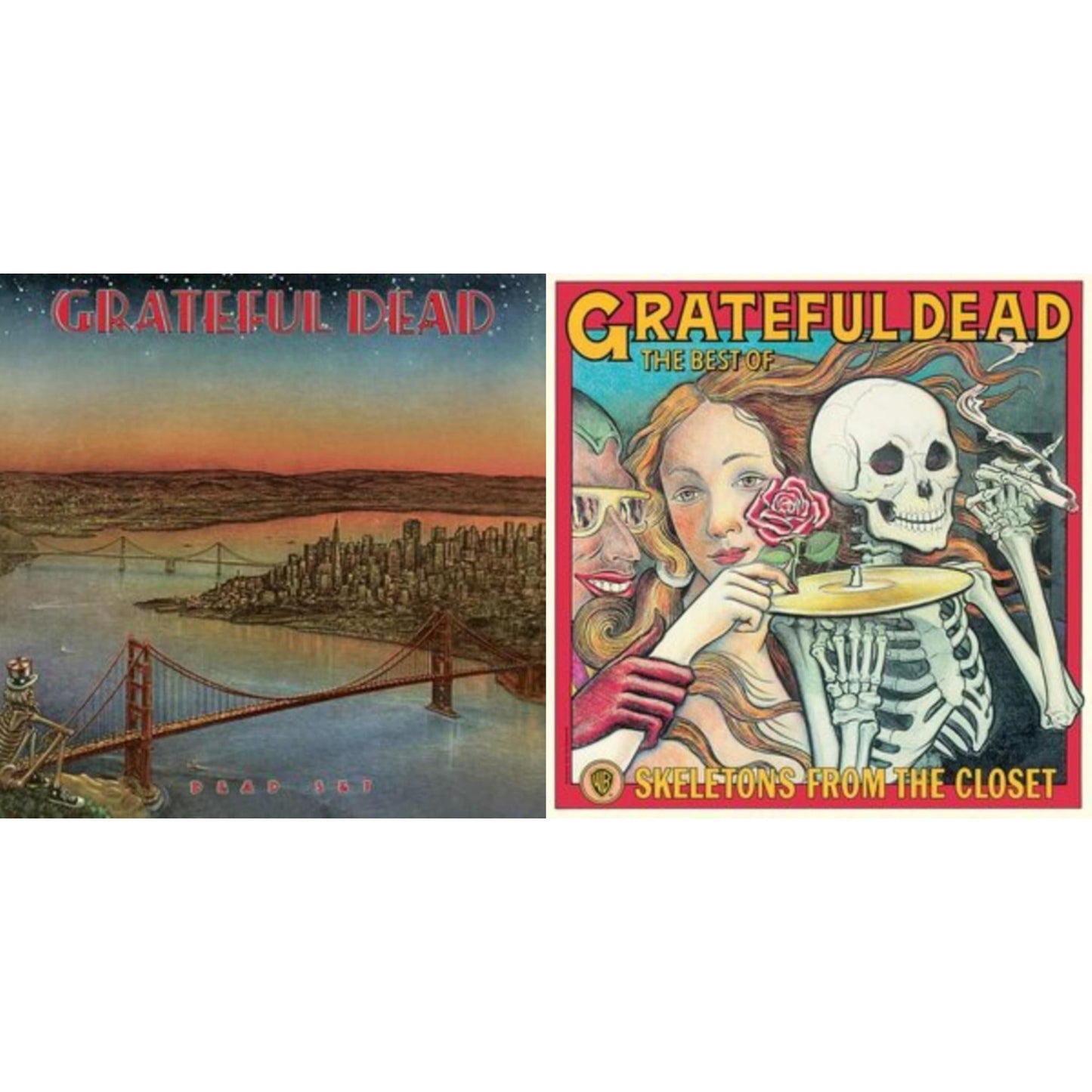 Grateful Dead - Dead Set (X) (2LP) & Skeletons From The Closet: The Best Of Grateful Dead