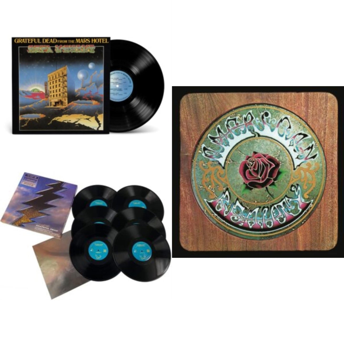 Grateful Dead - From The Mars Hotel (50Th Anniversary/Remaster) & American Beauty & Dick’S Picks Vol. 19: 10/19/73 Oklahoma City Fairgrounds Arena, Oklahoma City, Ok (Limited/180G/6LP)