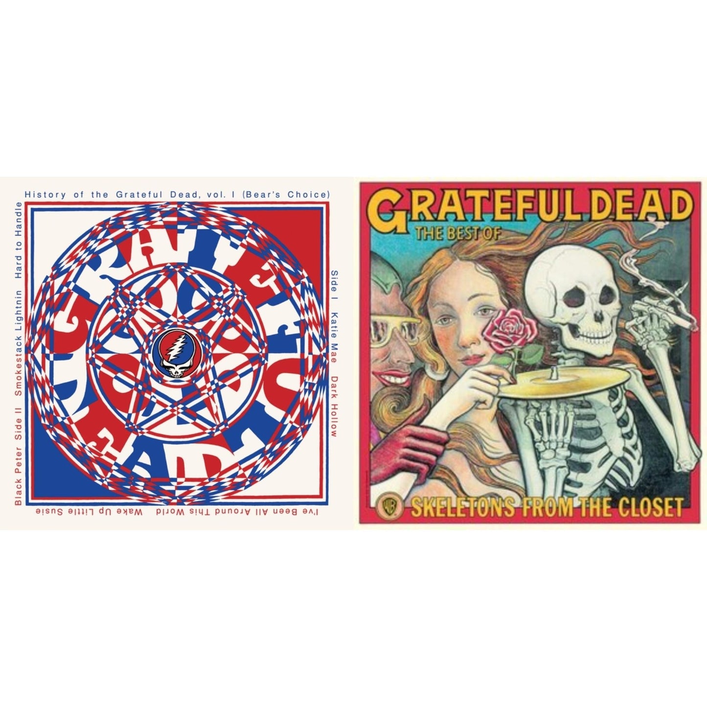 Grateful Dead - History Of The Grateful Dead Vol. 1 & Skeletons From The Closet: The Best Of Grateful Dead - LP Vinyl Bundle