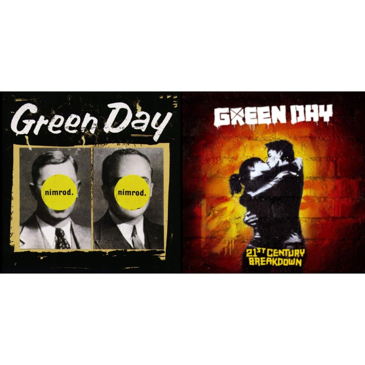 Green Day - Nimrod & 21St Century Breakdown - LP Vinyl Bundle