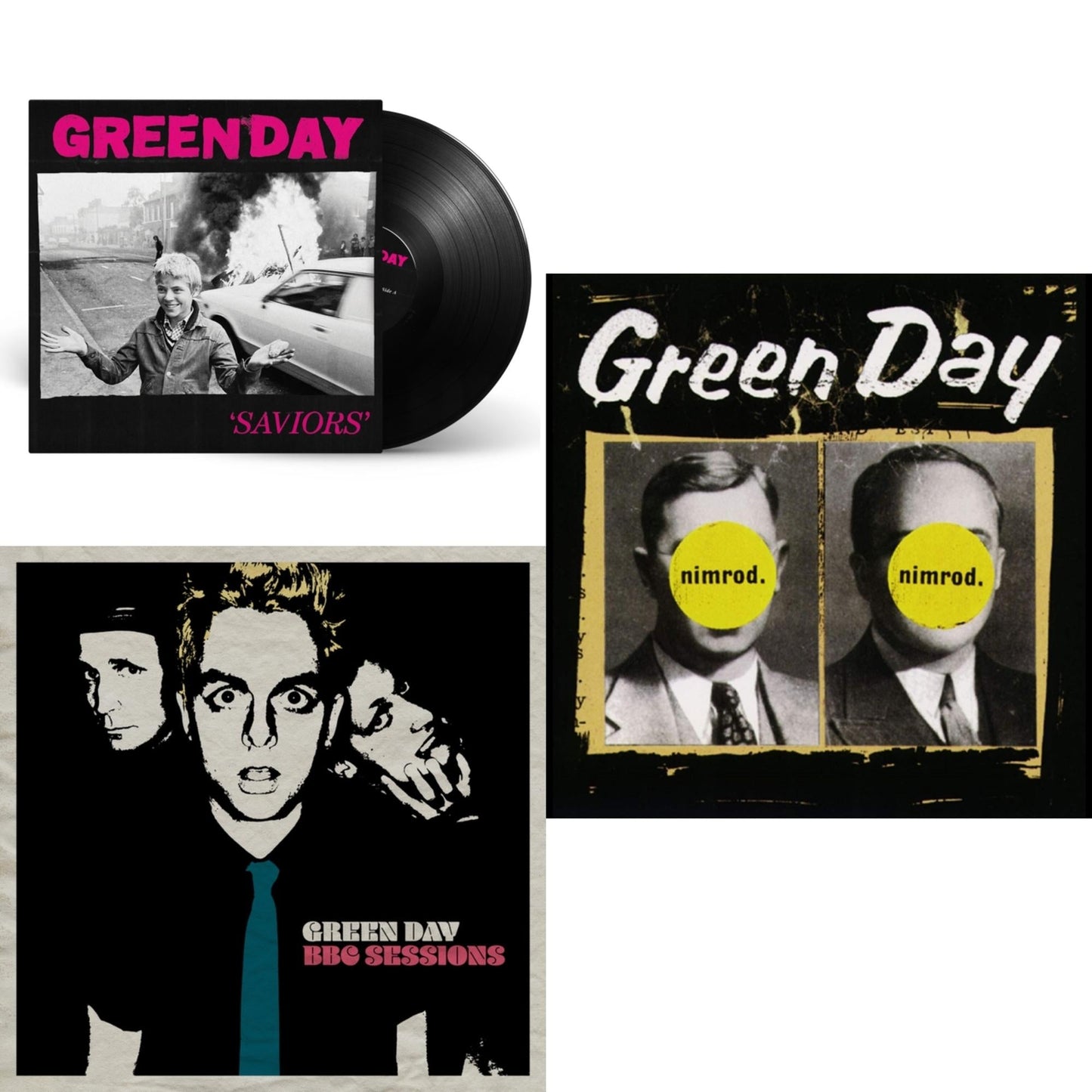 Green Day - Saviors & Bbc Sessions (X) (2LP) & Nimrod