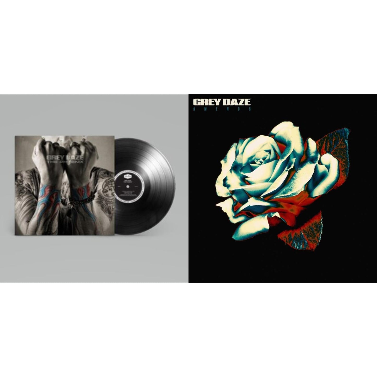 Grey Daze - Phoenix (Grey Smoke LP Vinyl) & Amends