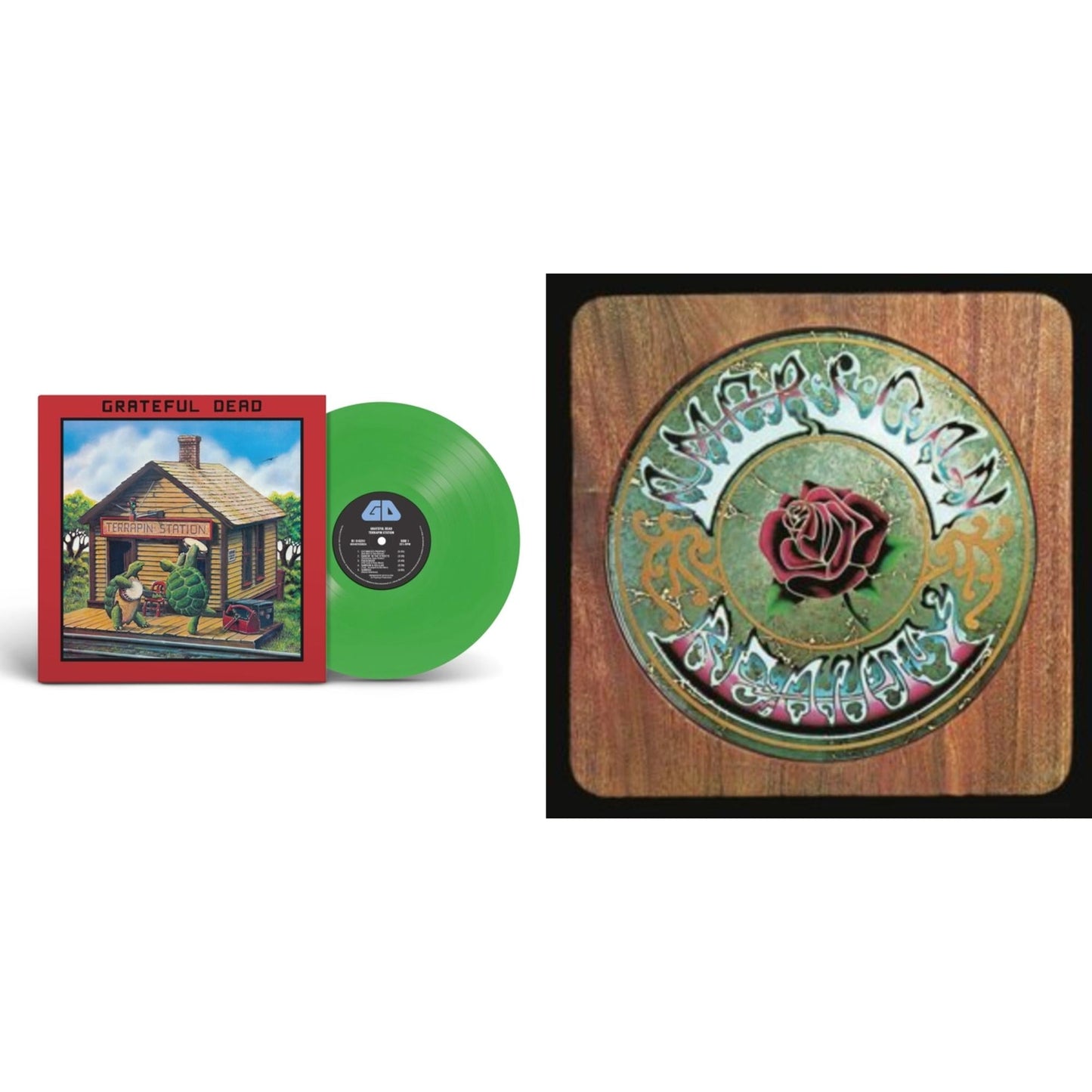 Grateful Dead - Terrapin Station (Emerald Green LP Vinyl) (Syeor) & American Beauty