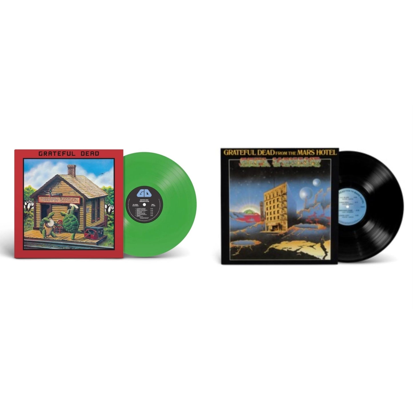 Grateful Dead - Terrapin Station (Emerald Green LP Vinyl) (Syeor) & From The Mars Hotel (50Th Anniversary/Remaster)