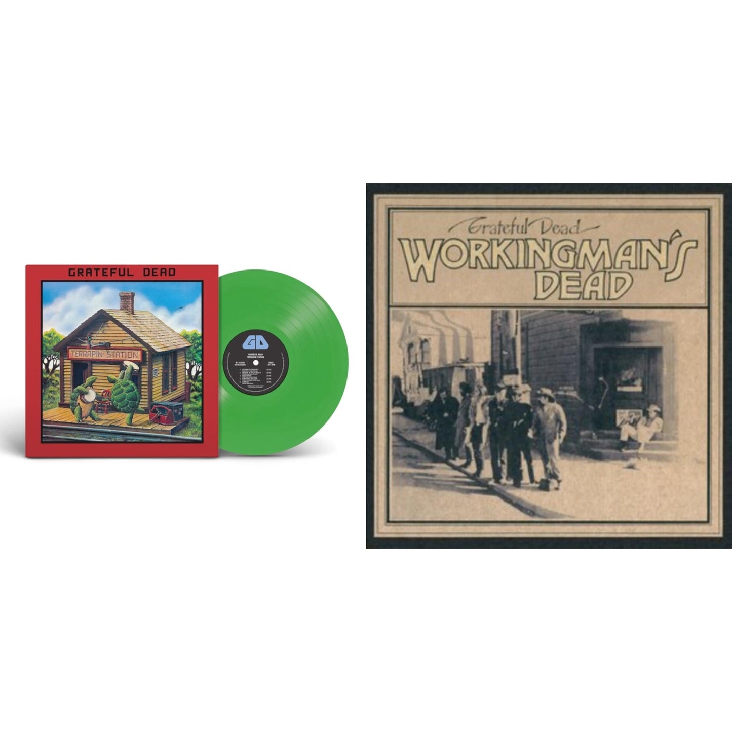 Grateful Dead - Terrapin Station (Emerald Green LP Vinyl) (Syeor) & Workingman's Dead (180G)