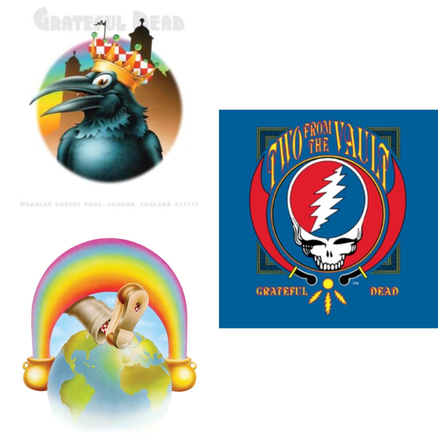 Grateful Dead - Wembley Empire Pool, London, England 4/7/1972 (Live) (5LP/180G) & Europe 72 (Live) (50Th Anniversary Edition/3LP) & Two From The Vault