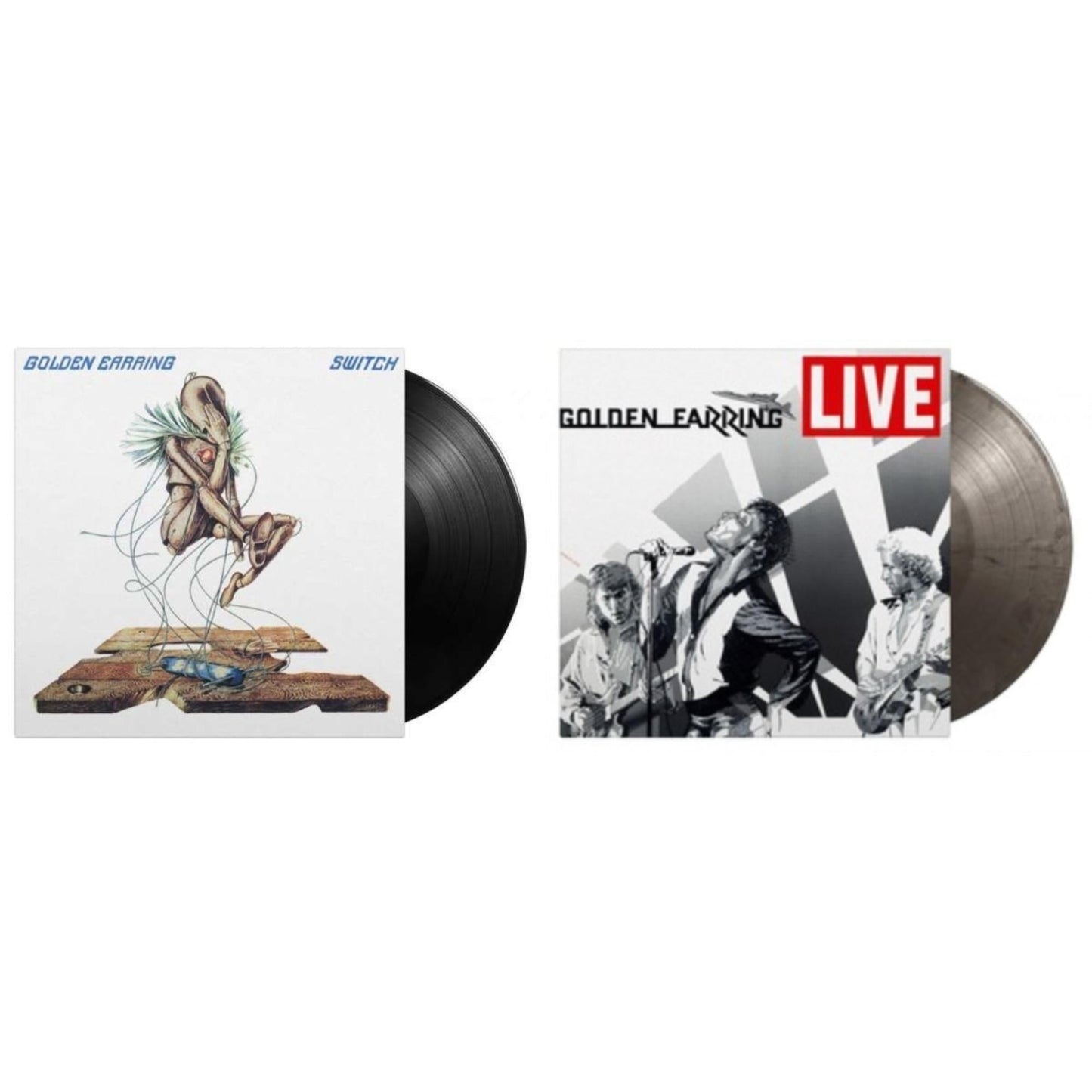 Golden Earring - Switch (180G/Insert/Import) & Live (2LP/Limited/Blade Bullet Vinyl/180G/45Th Anniversary Edition/Remastered/Gatefold/Numbered)