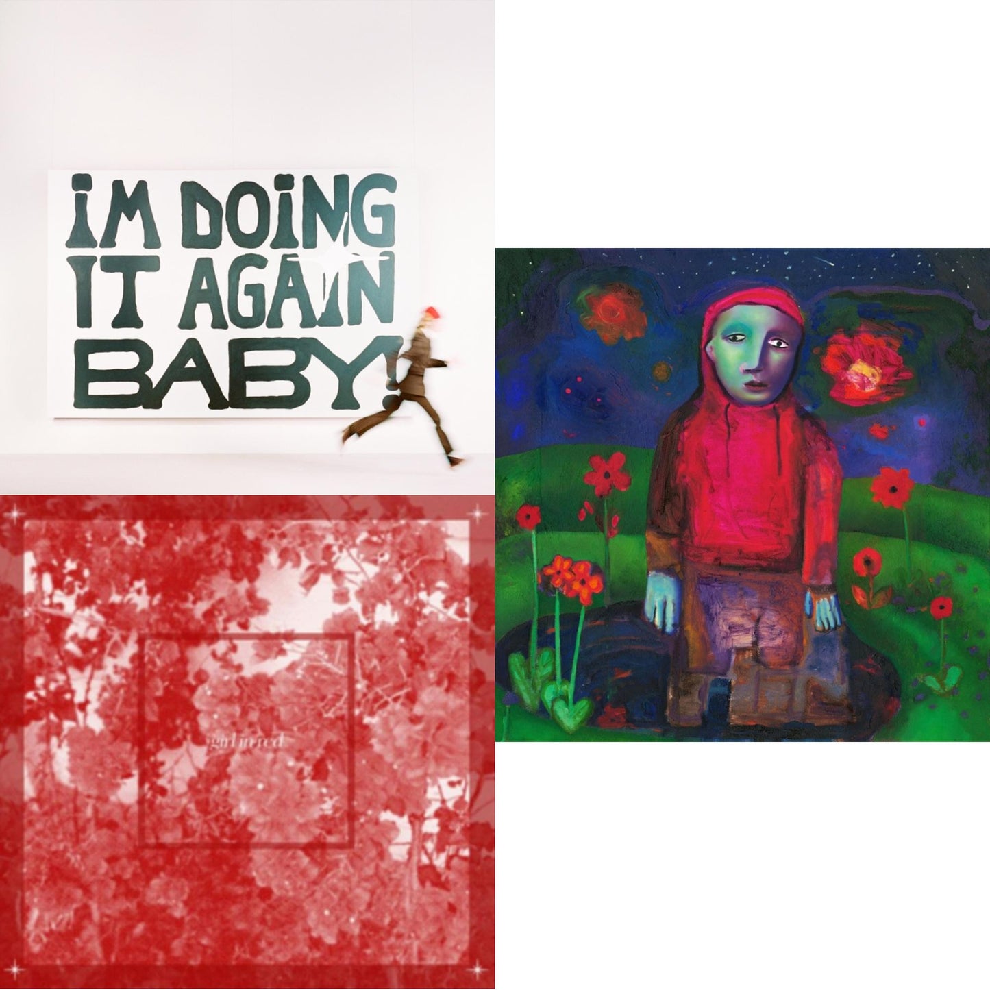 Girl In Red - I'm Doing It Again Baby! (X) & Beginnings & If I Could Make It Go Quiet - LP Vinyl Bundle