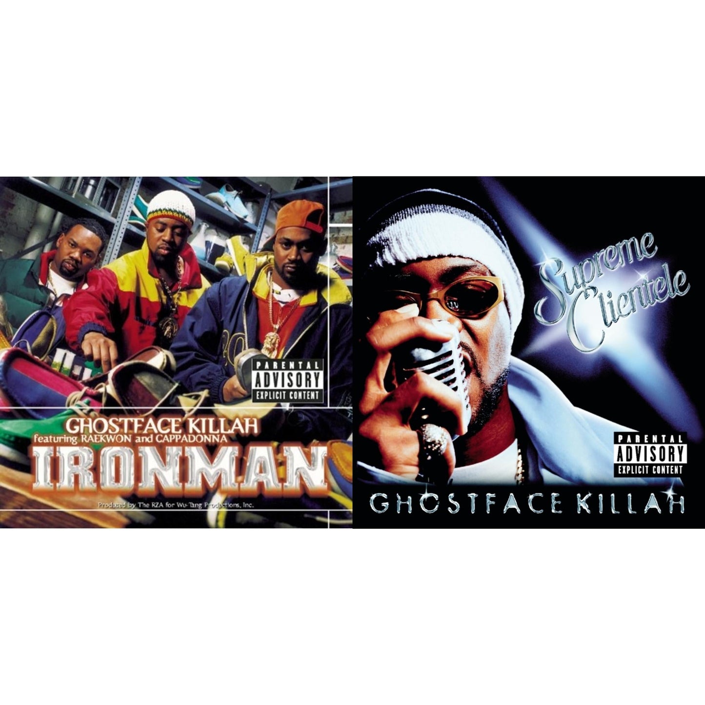 Ghostface Killah - Ironman & Supreme Clientele (Exp) - CD Bundle