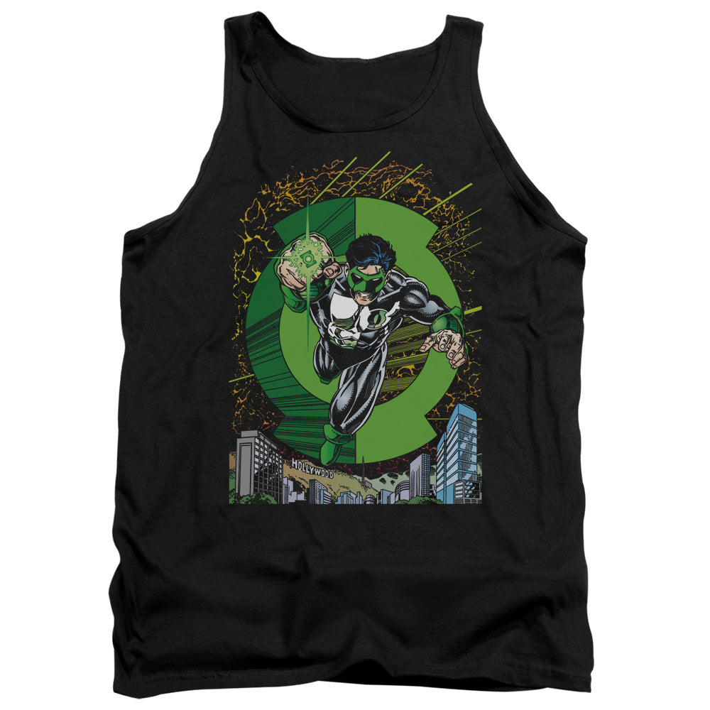 Green Lantern Gl #51 Cover Mens Tank Top Shirt Black Officially Licensed