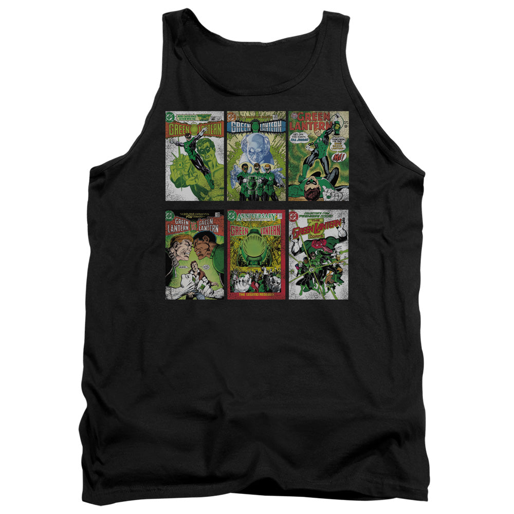 Green Lantern Gl Covers Mens Tank Top Shirt Black Officially Licensed