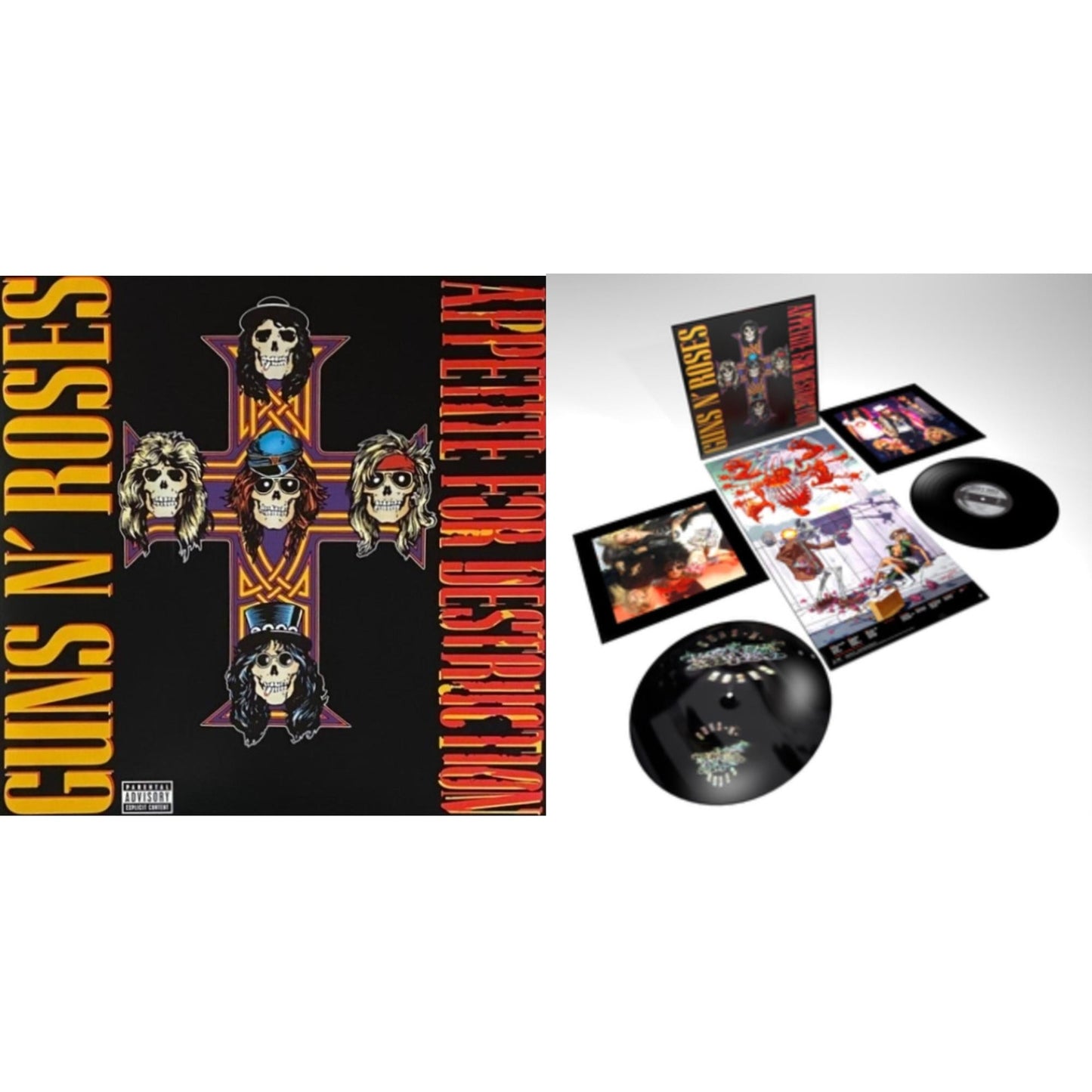 Guns N' Roses - Appetite For Destruction & Appetite For Destruction (2LP)