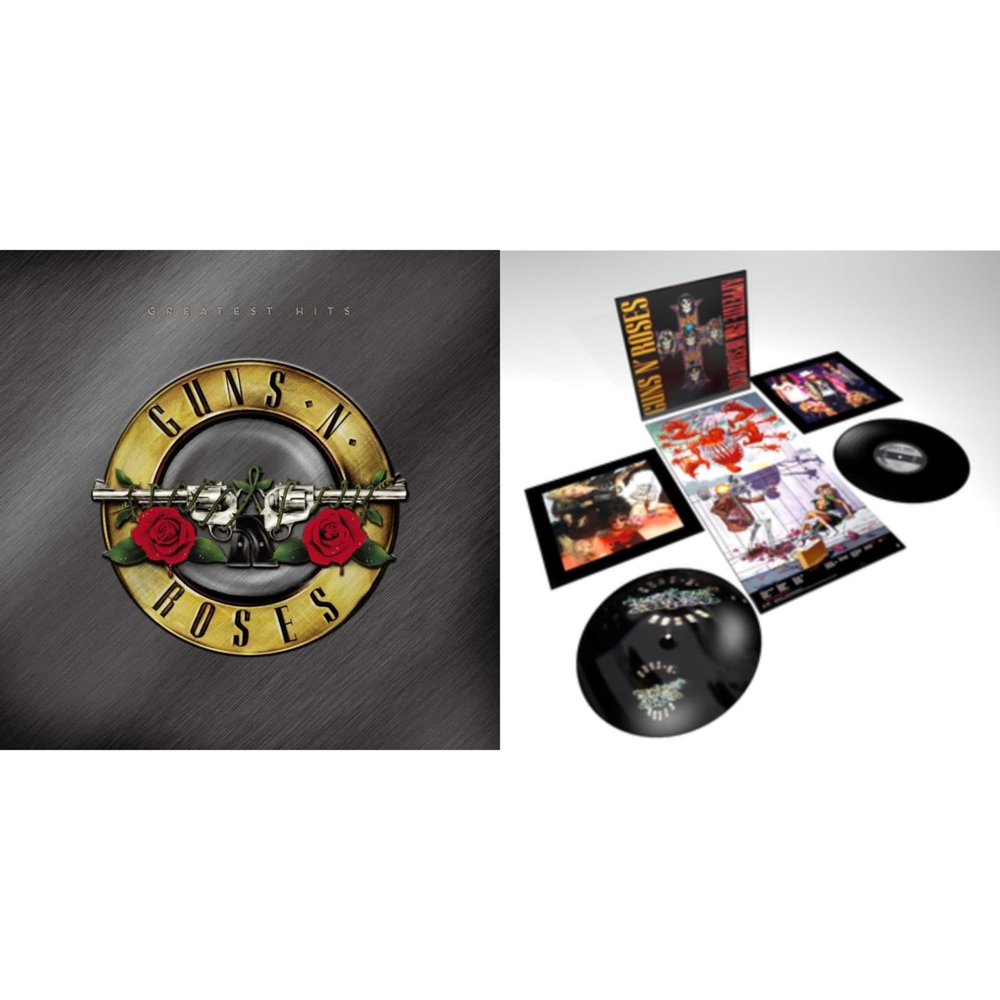 Guns N' Roses - Greatest Hits (2LP) & Appetite For Destruction (2LP)