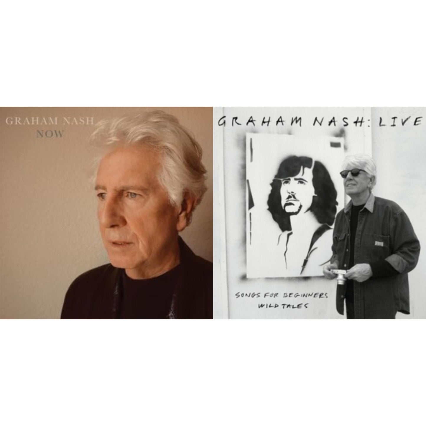 Graham Nash - Now & Live Songs For Beginners Wild Tales (2LP)