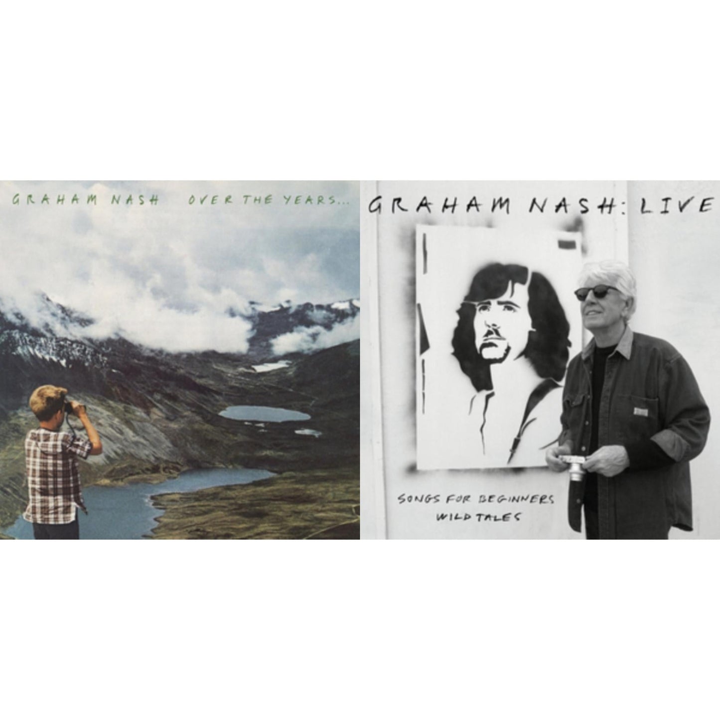 Graham Nash - Over The Years...(2LP) & Live Songs For Beginners Wild Tales (2LP)