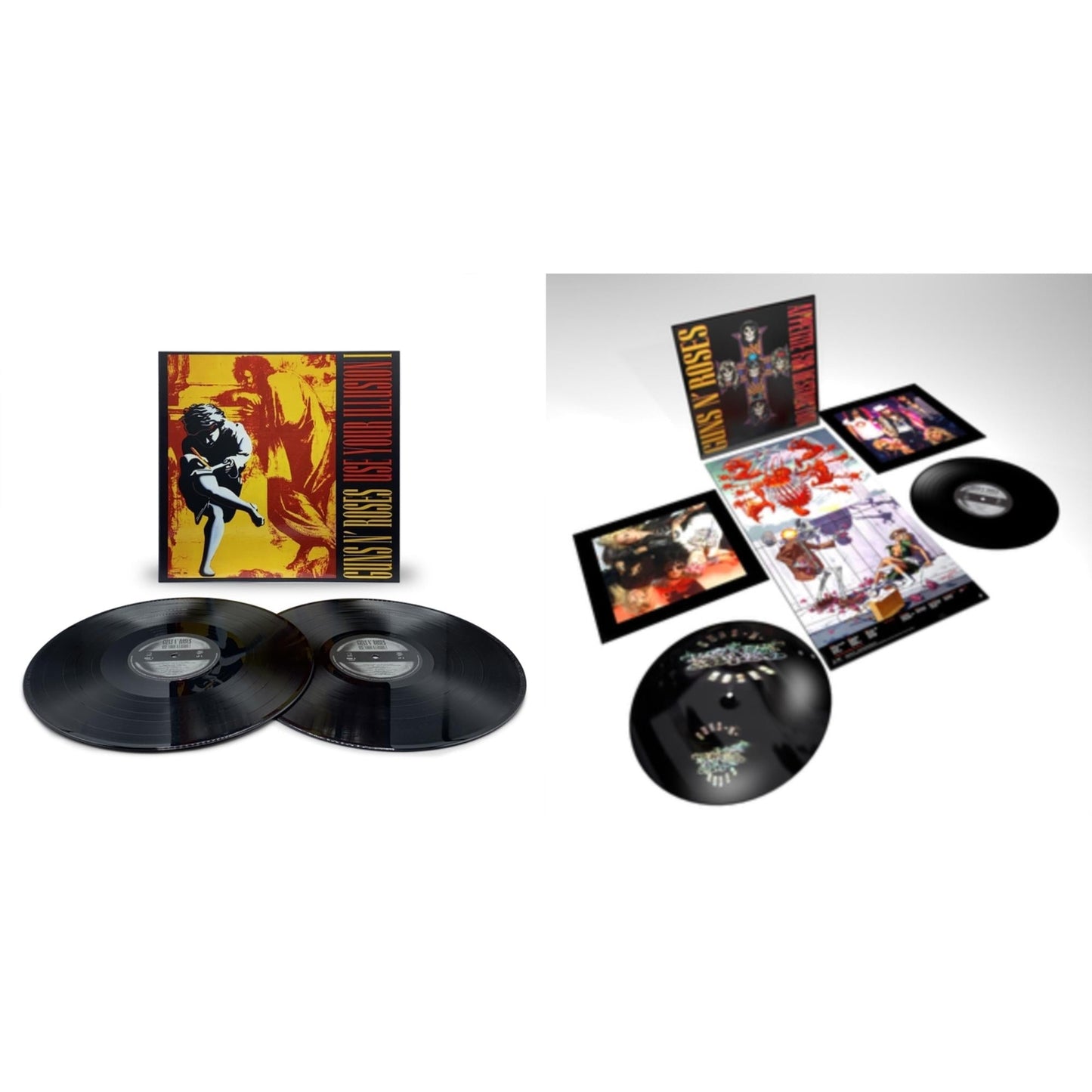 Guns N' Roses - Use Your Illusion I (X) (2LP) & Appetite For Destruction (2LP)