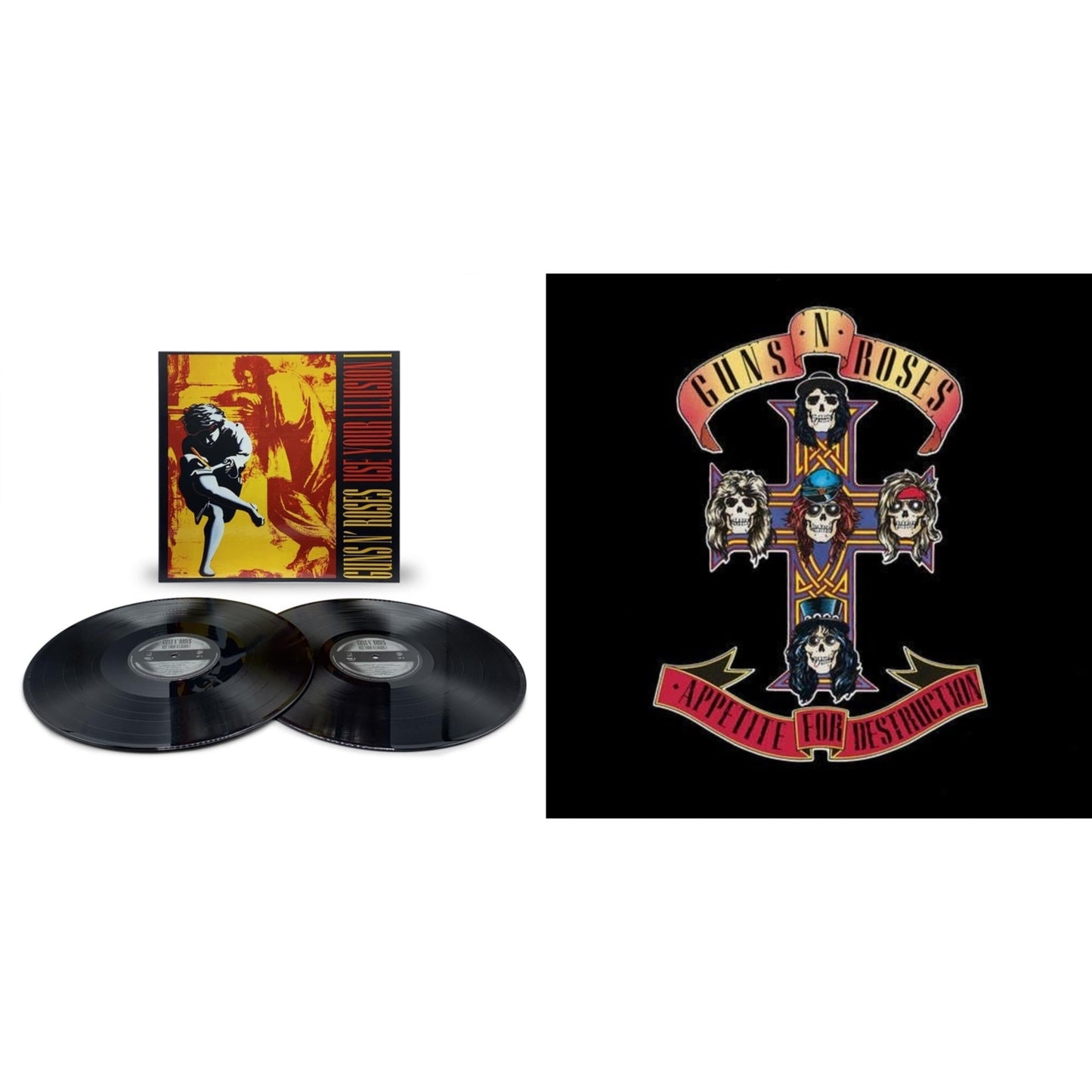 Guns N' Roses - Use Your Illusion I (X) (2LP) & Appetite For Destruction