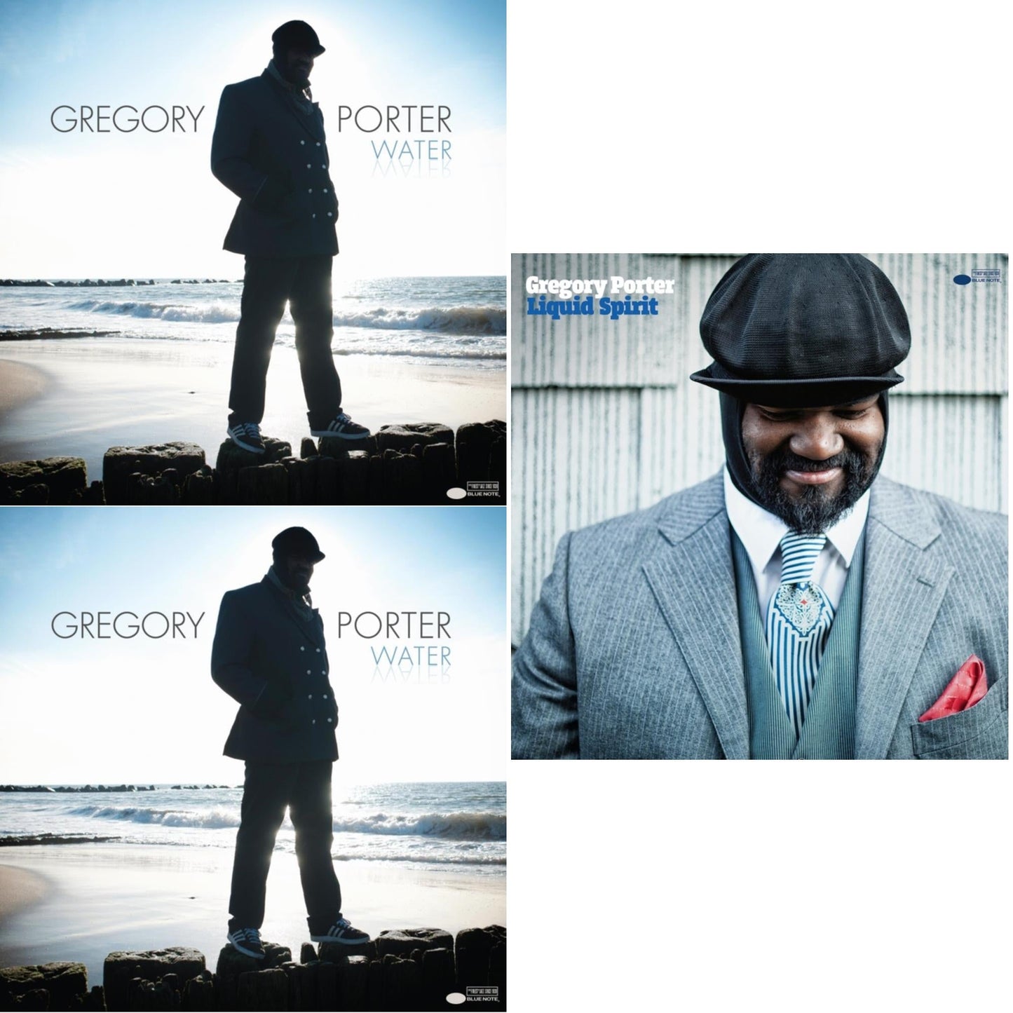 Gregory Porter - Water (2LP) & Water (Clear Vinyl/2LP) & Liquid Spirit