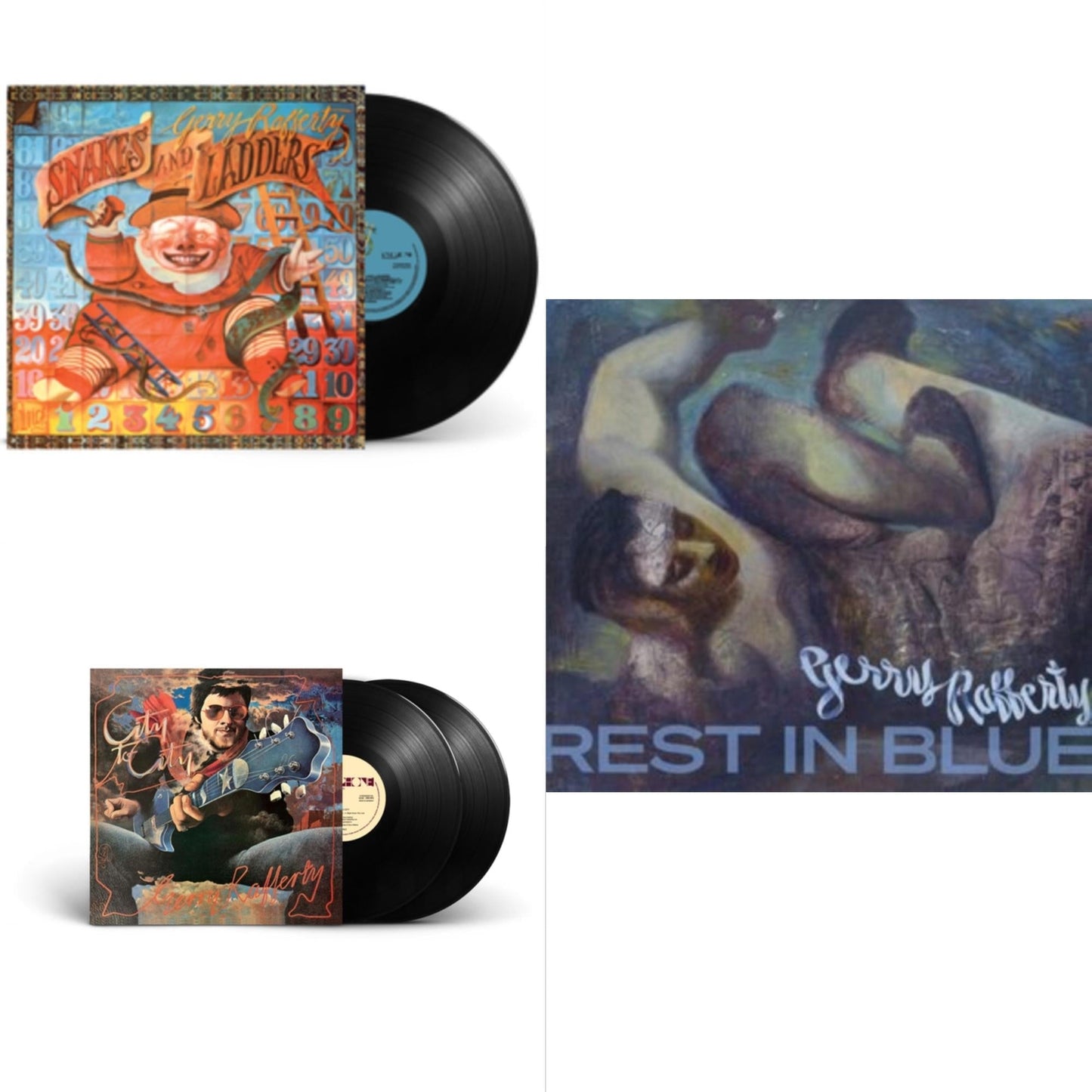 Gerry Rafferty - Snakes & Ladders & City To City (2LP) & Rest In Blue