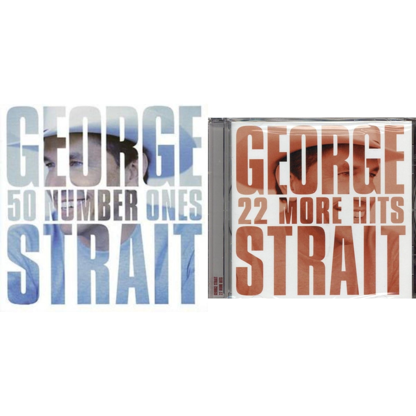 George Strait - 50 Number Ones & 22 More Hits - CD Bundle