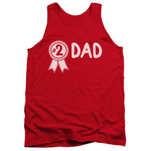 Load image into Gallery viewer, #2 Dad Mens Tank Top Shirt Red