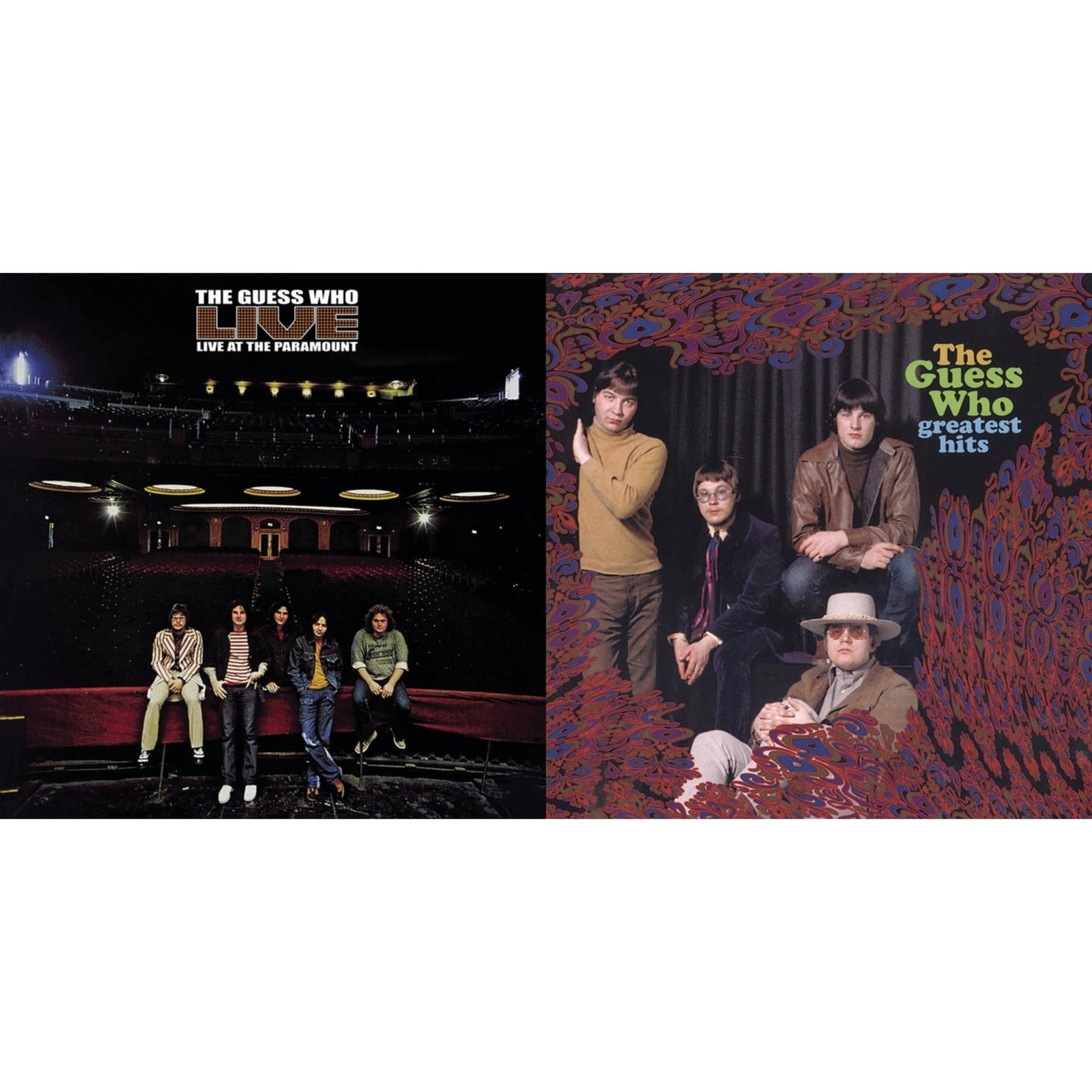 Guess Who - Live At The Paramount & Greatest Hits - CD Bundle