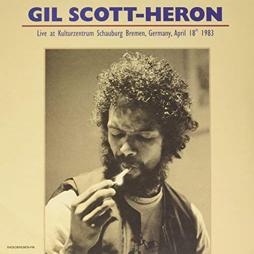 Gil Scott Heron - Kulturzentrum Schauburg Bremen Germany April 18 1983 Vinyl Record