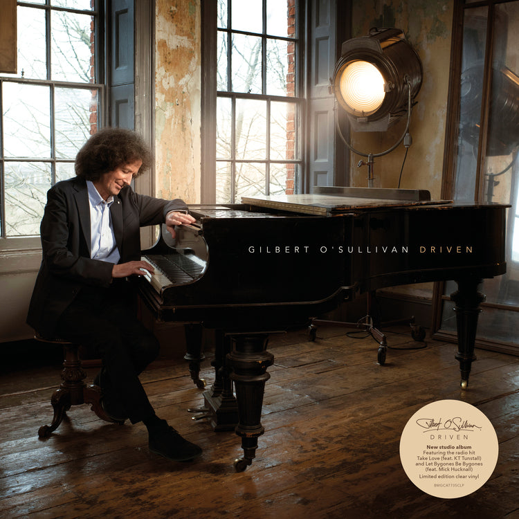 Gilbert O'Sullivan - Driven (Limited Edition) (Clear Vinyl) Vinyl Record