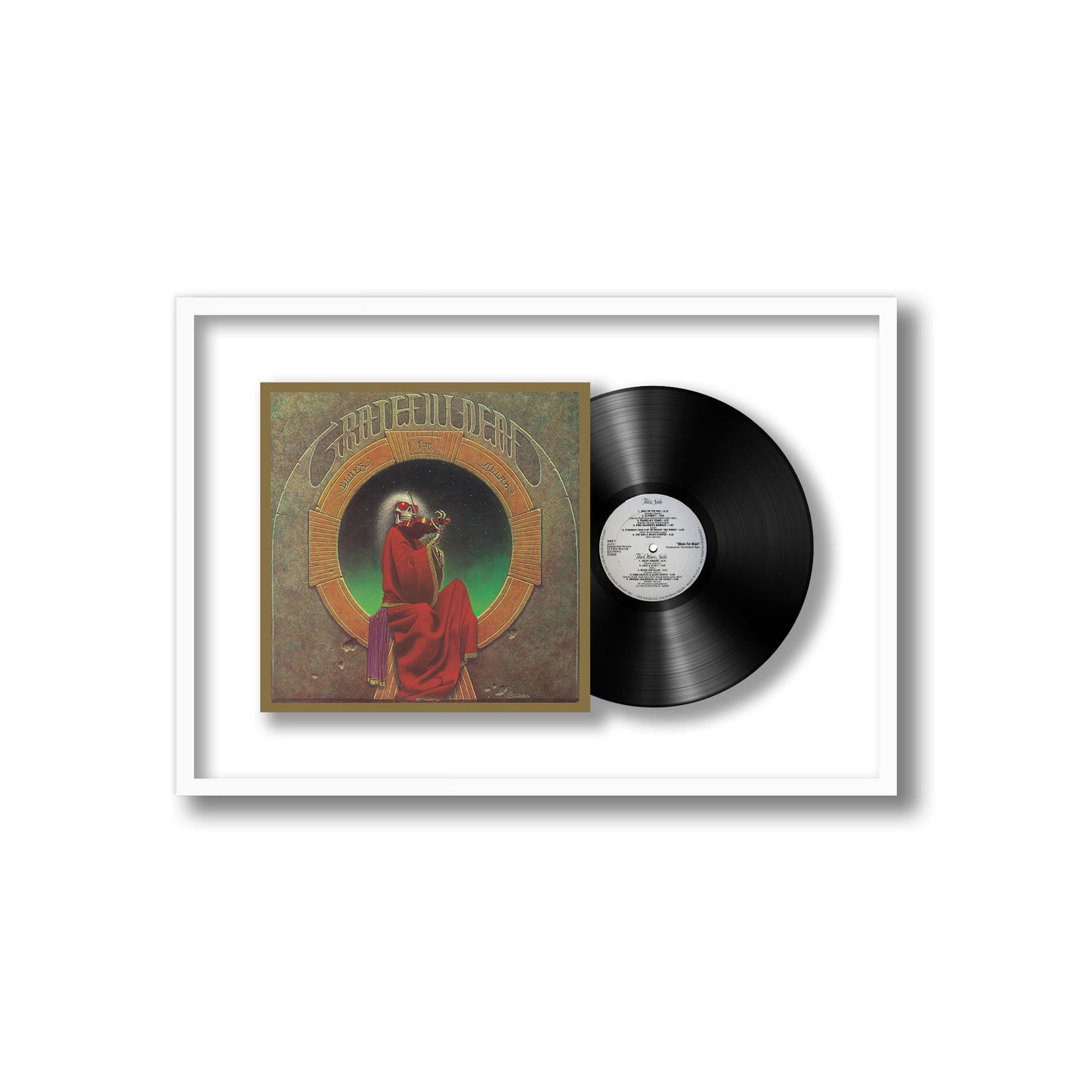 Grateful Dead - Blues for Allah Framed Vinyl Record