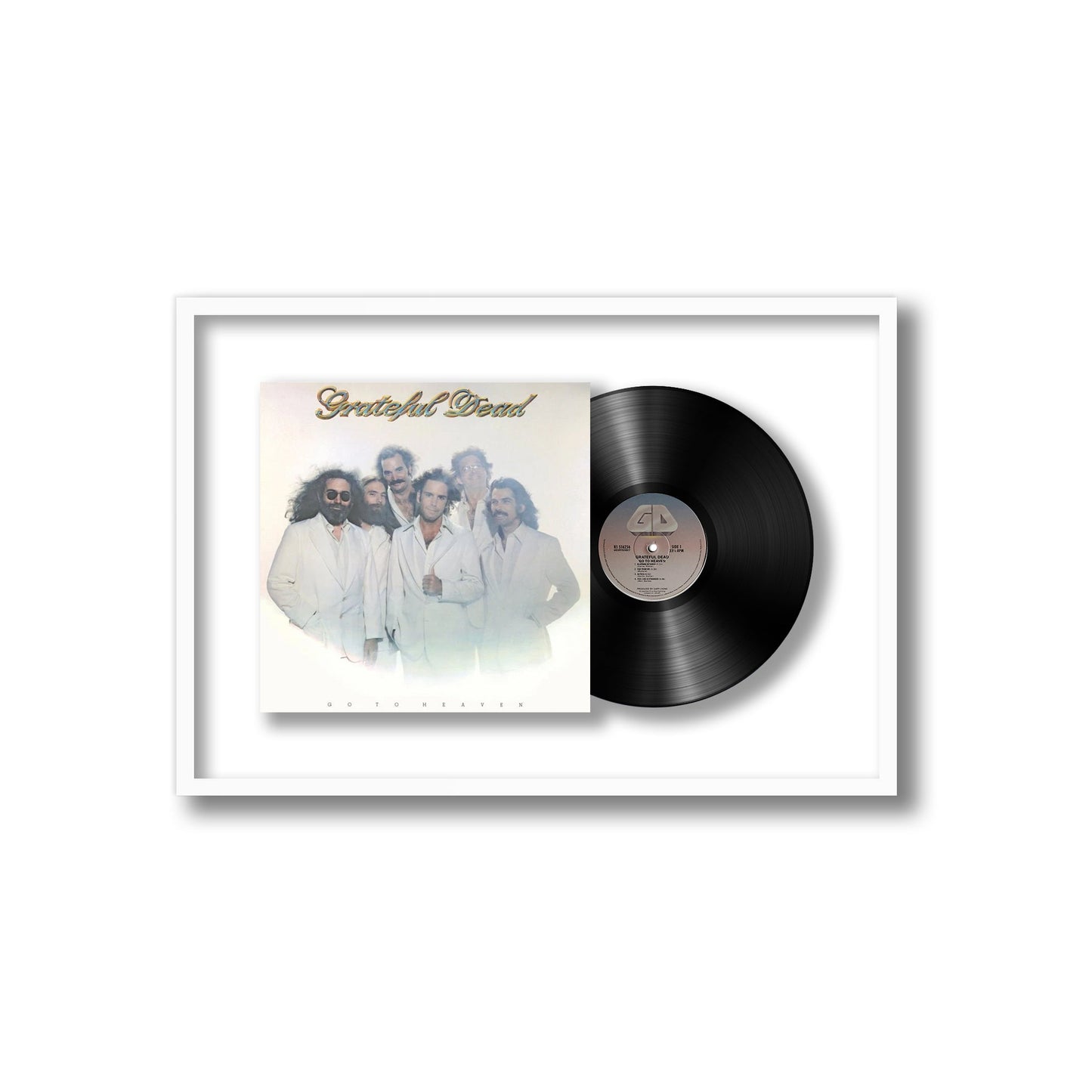 Grateful Dead - Go To Heaven Framed Vinyl Record