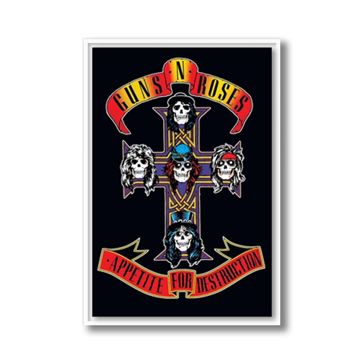 Guns N' Roses Appetite For Destruction Framed Poster
