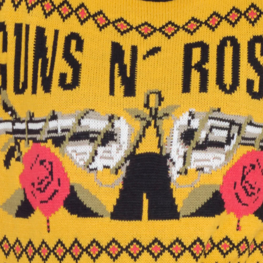 Guns N' Roses Logo Adult Unisex Ugly Christmas Sweater