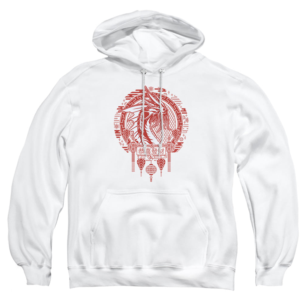 Dungeons And Dragons Year Of The Dragon Beast In The Clouds Mens Hoodie White Officially Licensed